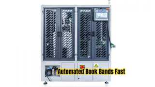 HDP DHB デジタルブックブロックヘッドおよびテールバンド固定機
