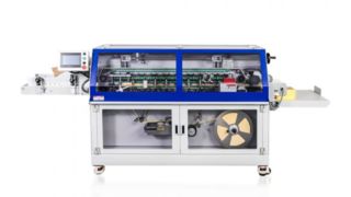 本背表紙テーピングマシン