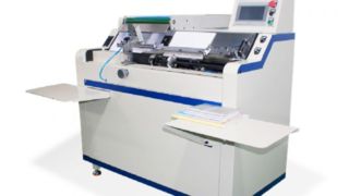 プラスチックスパイラルコイル結束機。