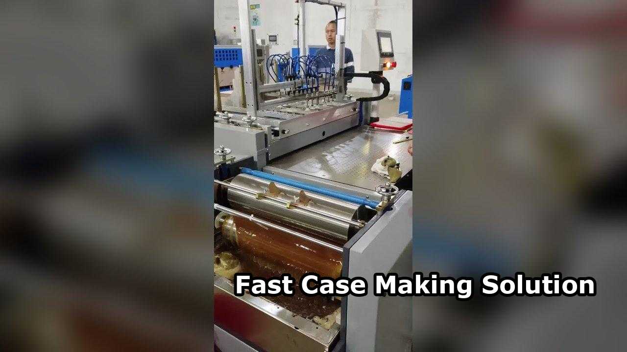 半自動ケース製造機両面包装一人操作デジタルフィット
