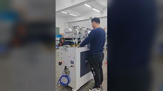 半自動ブックブロック頭尾バンド固定機1