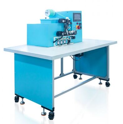 HX20EPL 半自動弾性ペンループ塗装機 熱溶性粘着剤を使用する容量1000-1200pcs/h