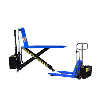 電動シザーリフトパレットトラック 1.5トン積載量 750mm昇降高さ 電動昇降設計 メンテナンスフリーバッテリー