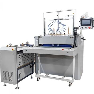 HXSCM 半自動デジタルハードカバーケース製造機 最小限のセットアップ 1人のオペレーターで経済的なブックケース、リングバインダー、フォトアルバム、フォルダーの製造