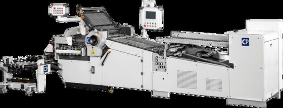 CP66/4KLR 丸型パイル組み合わせ折り機 スクラッチプルーフバックル ノンストップ給紙