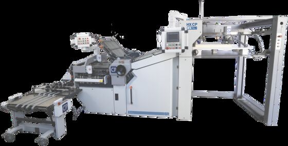 CP80/4KLLF ガントリーパレットコンビネーション折り機 印刷プレスから直接折りまで傷防止バックル