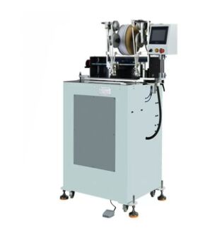 HX420EB 頭と尻尾の帯を固定する機械 頭と尻尾の帯を固定するための自己粘着テープを使用する半自動機械