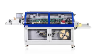 HX500B 迅速な本と脊髄テープを必要とする商用本編み施設のための本背脊テープ機